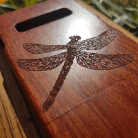 DRAGONFLY Wood Phone Case Insects