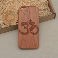 OM Ethnic Folk Wood Phone Case