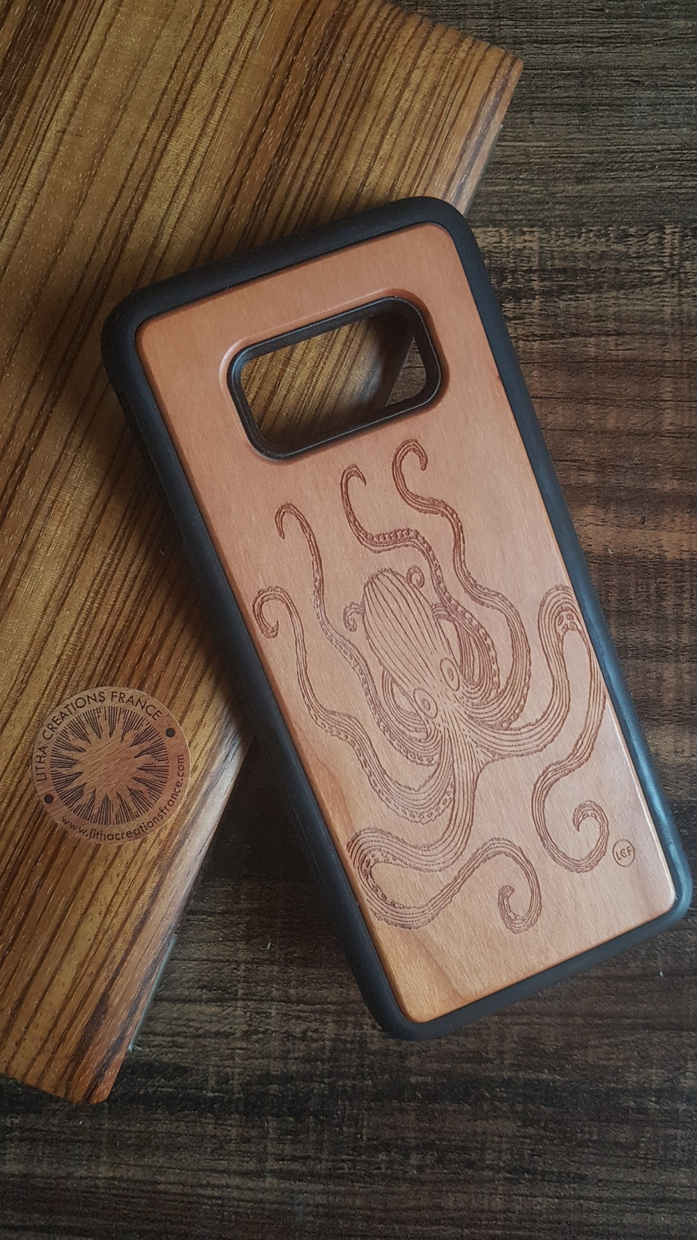 OCTOPUS Wood Phone Case Animals